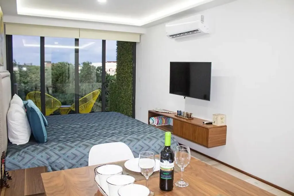 Apartment Beach Studio, Best Sea Views Playa del Carmen Mexico